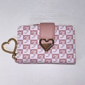 Juicy Couture Modern Chic Tab Card Wallet Pink Diamond.